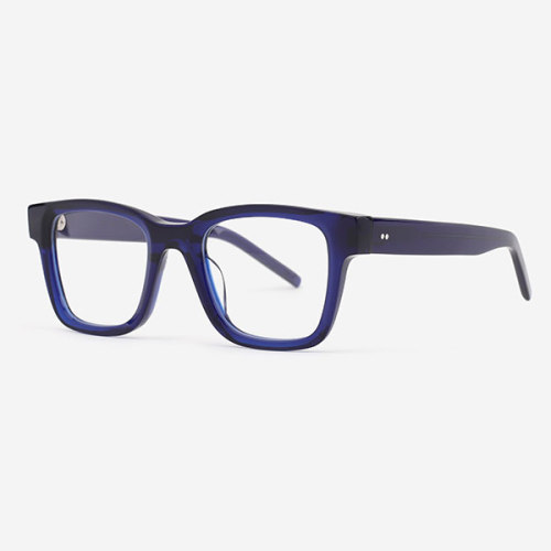 Square Bevel Acetate Men's Optical Frames 21A3073