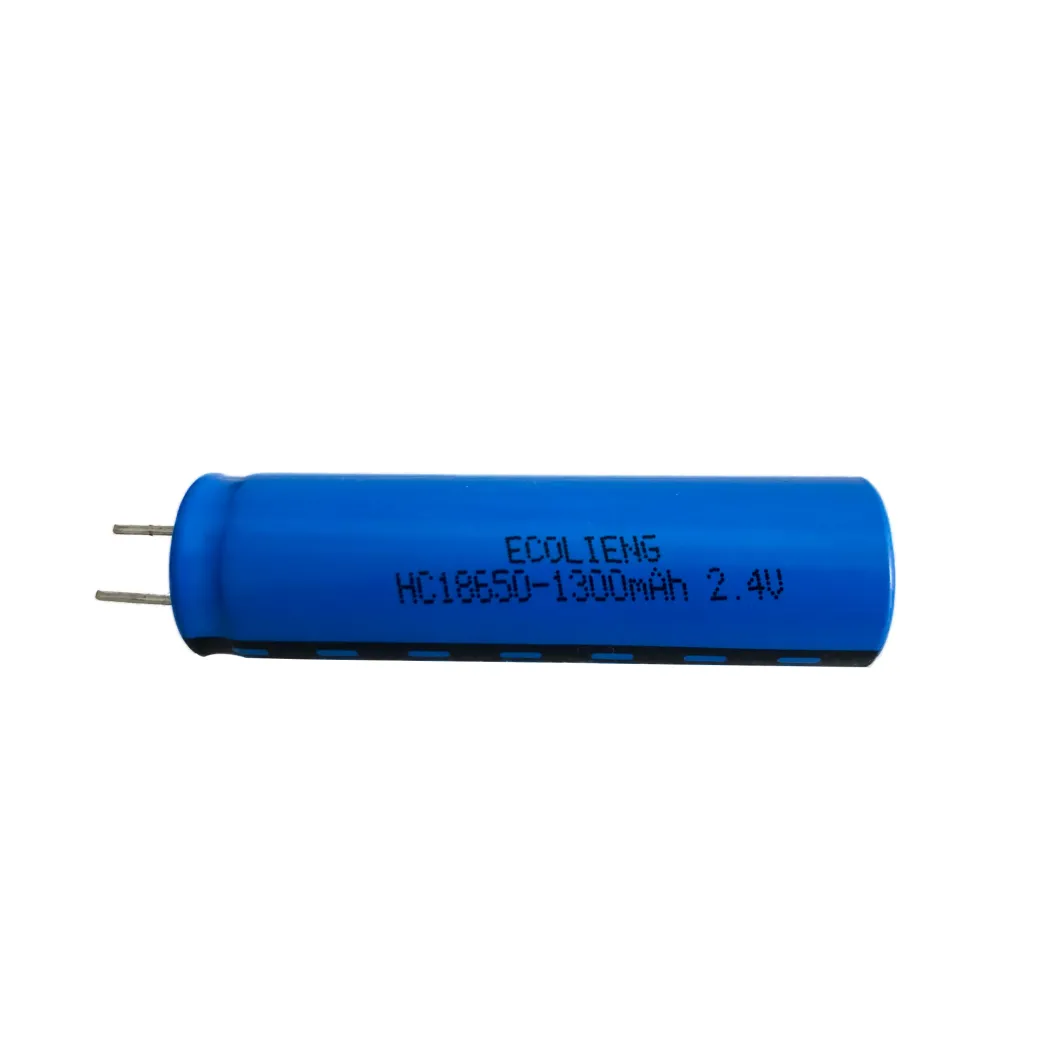 2.3V 1300mAh Lto Battery Cell 18650 New Lithium Titanate Battery