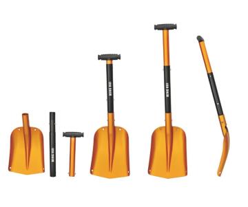 Telescopic Metal Emergency Sledge & Foldable Snow Shovel