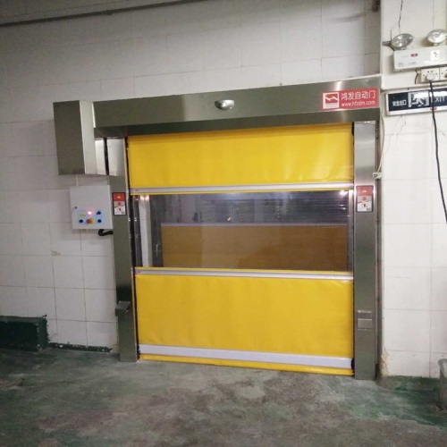 Hong fa Pintu dengan Tirai PVC