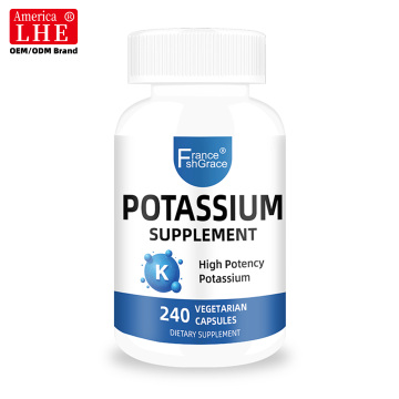 Potassium Capsules for Muscle Bone Health supports