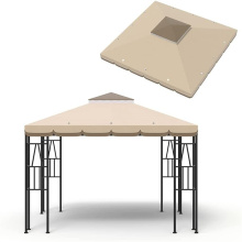 10x10 Sunshade Canopy Replacement Top for Double Tiered Gazebo Covers