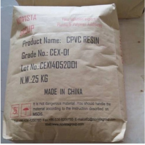 CPVC Resin Chlorinated Polyvinyl Chloride For Industrial