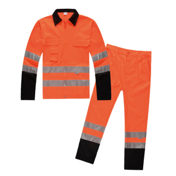 Poly-Cotton winter safety vest