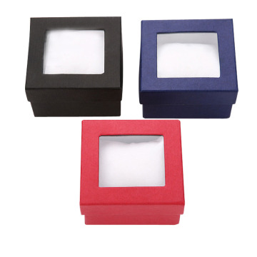 Special Design Square Colorful Watch Paper Box