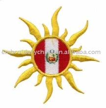 Embroidered Sun Flag Patch
