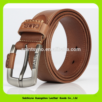 Top grain cowhide leather belt for men 15224