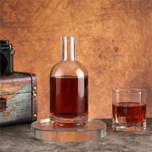 Clear Glass Bottle For Tequila