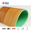 Anti Slip PVC กีฬาในร่มสนามกีฬาห้องออกกำลังกายพื้นสนามบาสเก็ตบอลพื้นสนามบาสเก็ตบอล