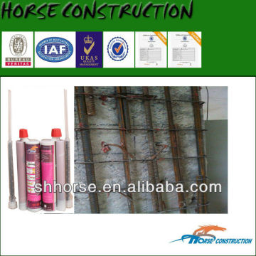 Horse Epoxy Anchors for Concrete Dock Repair and Construction