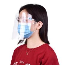 face shiled with glasses for children