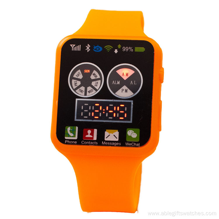 New Arrival Kids Multi-function Silicone Digital Watch