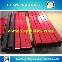 UHMWPE conveyor impact bed impact bar,conveyor supporting impact bars,UHMWPE impact bed bar