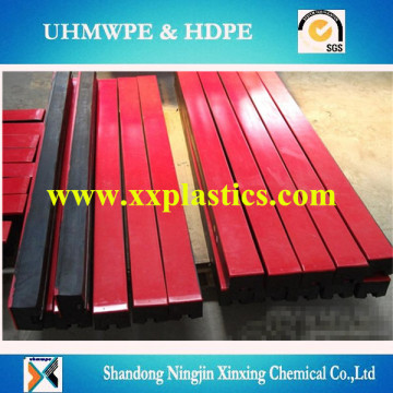 UHMWPE conveyor impact bed impact bar,conveyor supporting impact bars,UHMWPE impact bed bar