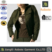 Fashionable Man Quilted Custom Flight Jacket