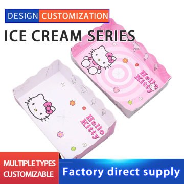 Ice cream paper packaging