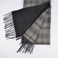 Britse stijl geruite wollen sjaal