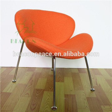 Pierre Paulin Orange Slice metal dining Chair