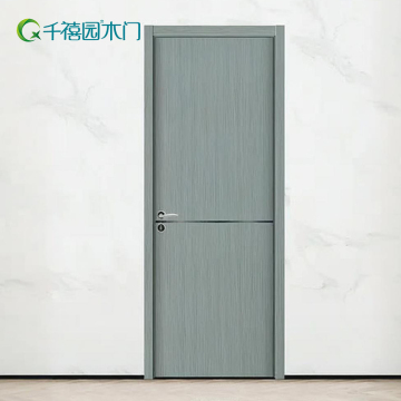 Unpainted wooden door bedroom door