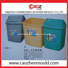 Used Plastic Trash Bin Mould with Flip-Open Cover in Stock