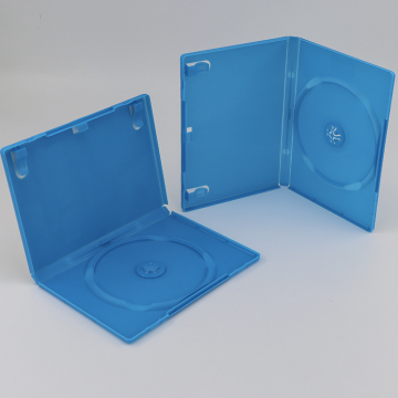 14mm Standard DVD Cases For CDs Wholesale DVD Holder in Blue