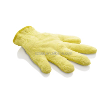 SEQ Yellow Microfiber Dusting Mitt - Perfect for Window Blinds, Picture Frames & Furniture Legs