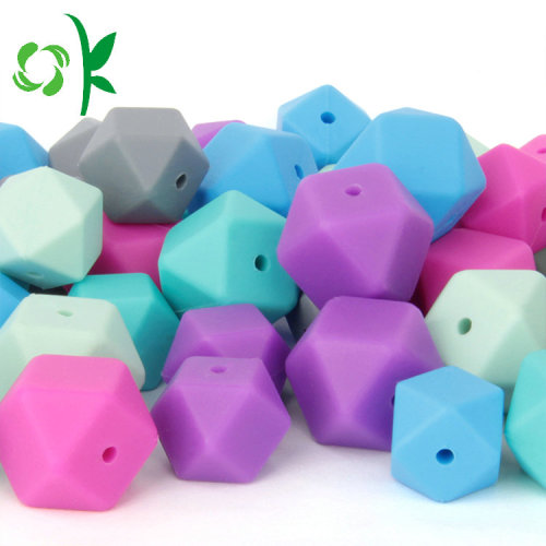 Σιλικόνη Chewable BPA Free Baby Teething Beads