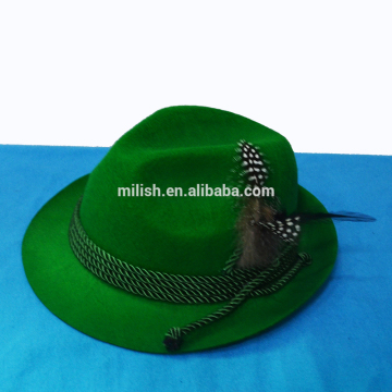 MH-2044 Party Novelty funny Oktoberfest Green German Bavarian Alpine hat