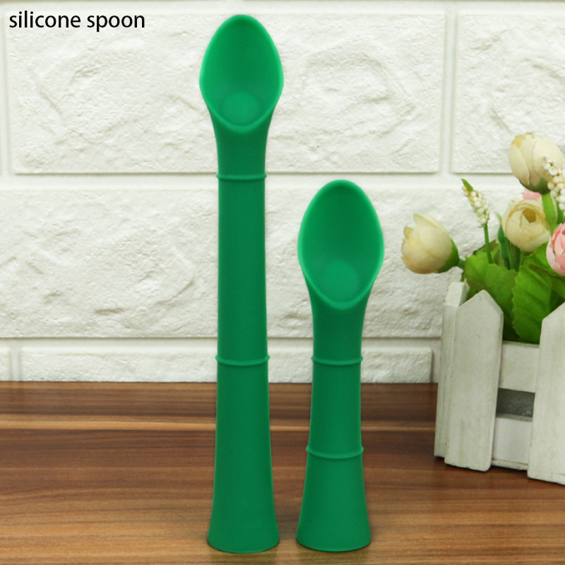 Baby Food Grade Silicone Feeding Spoon