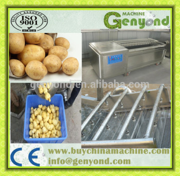 High efficiency automatic potato peeling machine