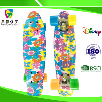 Customized Mini Cruiser Fish Board Plastic Completed Skateboard