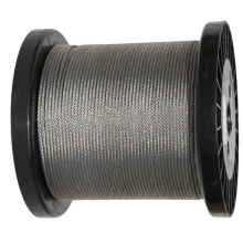 Flexible 19X7 non-rotating stainless steel rope