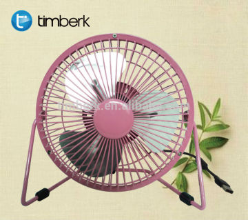 Metal blade ac dc table fan