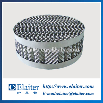 Stainless steel structured packing metal perforated sheet corrugated structured packing