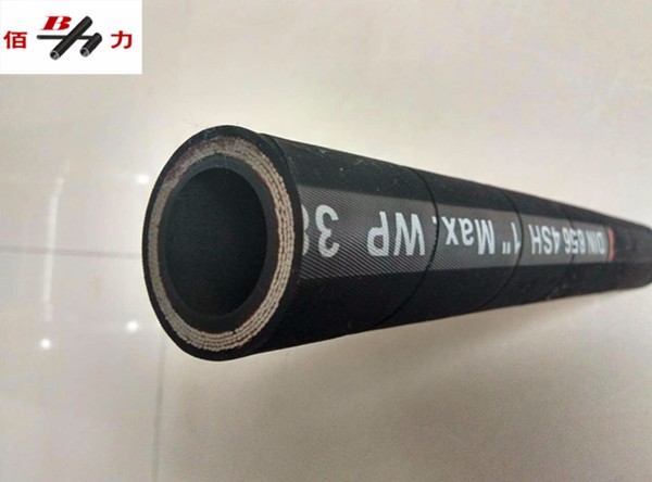 He bei hengshui manufacture 2 inch oil resistant steel wire spiral flexible hydraulic hose 4sh for sale