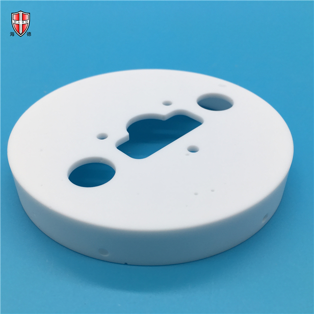 grinding milling alumina ceramic disc tray plate cap