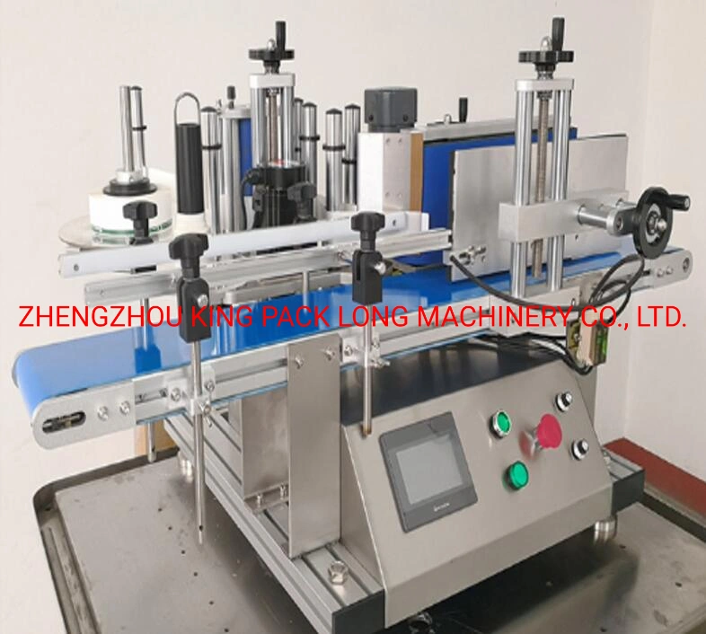 Auto Labeling Machine Small Table Desk Type Round Bottle Labeling Machine