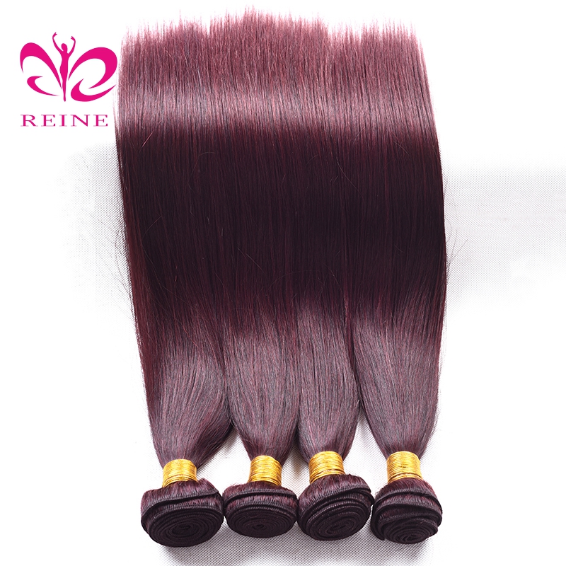 REINE Cheap Ombre Virgin Human Hair Weave 1B 4 27 Unprocessed Wholesale Human Hair Weave Bundles