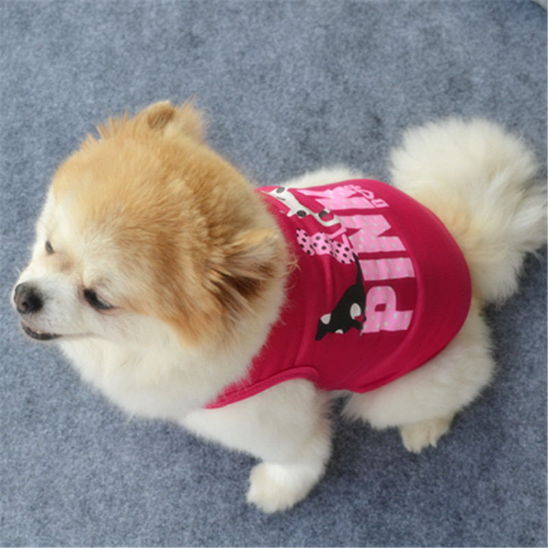 Pet Clothing Summer Breathable for Dogs Cool Polyester Vest Dog Clothes Vest Wholesale