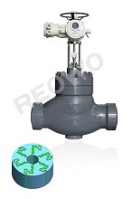 The 10M00 Series balanced labyrinth control valve