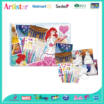 DISNEY PRINCESS attractive art set