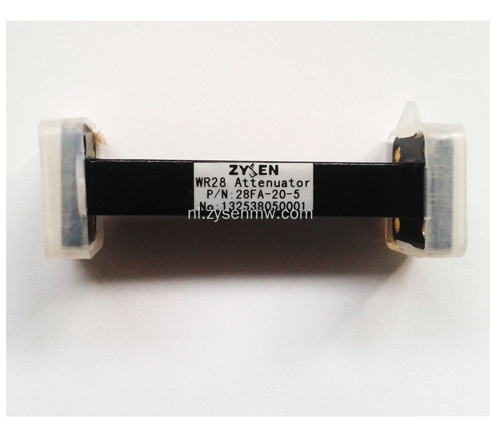 WR284 WR112 Waveguide vaste verzwakker