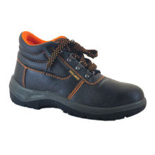 Safety shoes, steel toe, steel midsole