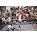 バスケットボールコートFIBA 3x3のスポーツフロア