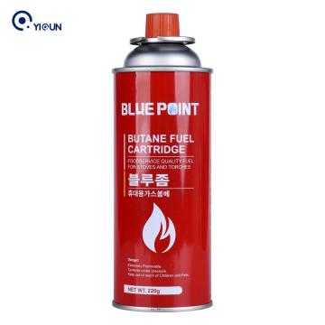 High Quality 220g Mixed Gas Butane Fuel Cylinder