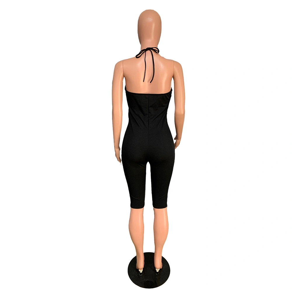 Best Selling Sexy Sport Jumpsuit with Open Chest and Back