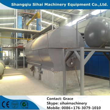 Tyre Oil Refining Distillation Machine