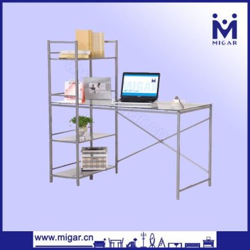 Multi shelves office desk with rack MGD-1418