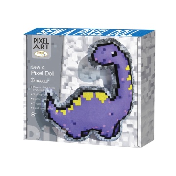 SEW A PIXEL DOLL - Dinosaur