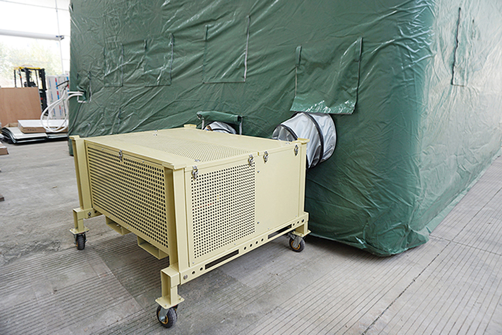 environmental control unit for tent hospital